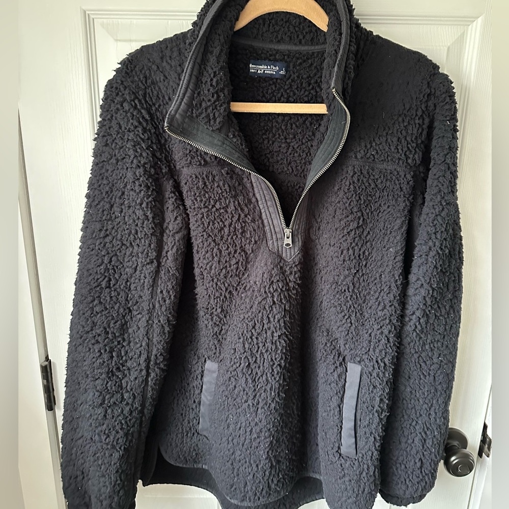 Abercrombie & Fitch sherpa pullover